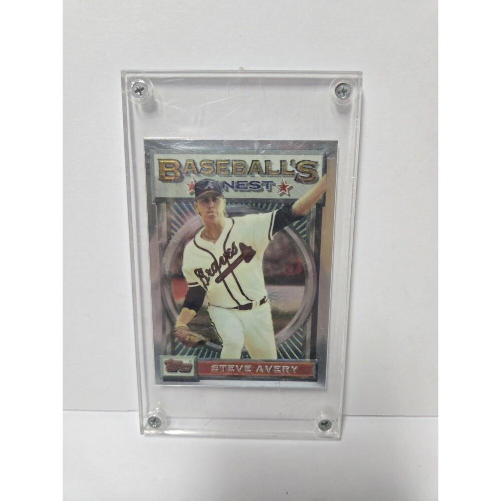 1993 Steve Avery Baseball's Finest #160 Baseball Card